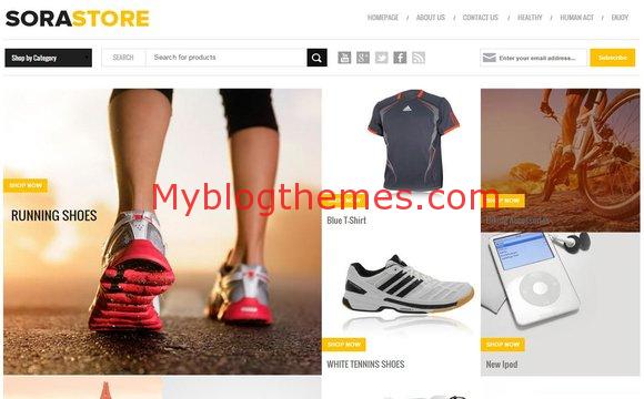 Responsive Blogger Store Template